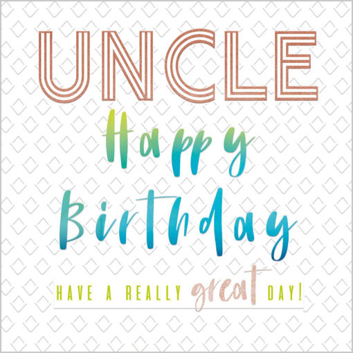 Picture of UNCLE BIRTHDAY CARD
